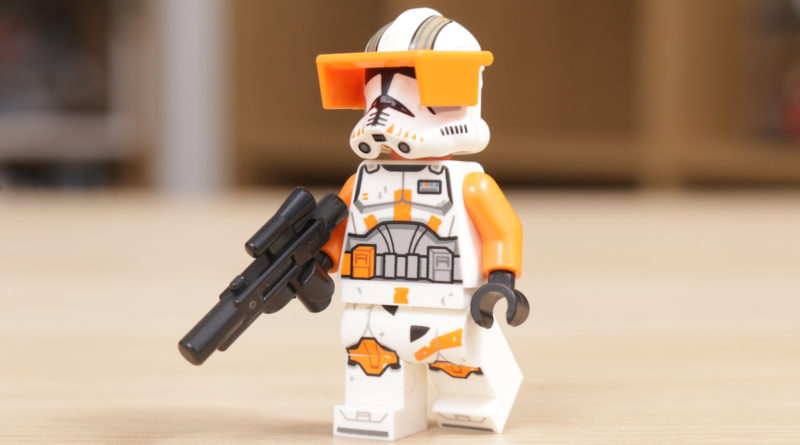 LEGO Star Wars 75337 AT TE Walker Commander Cody Minifigur Titel