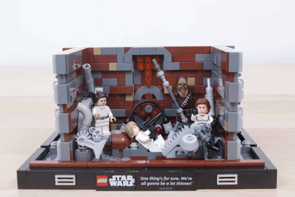 LEGO Star Wars 75339 Death Star Trash Compactor review 23