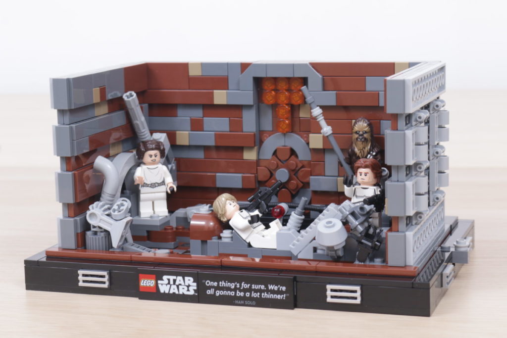 LEGO Star Wars 75339 Death Star Trash Compactor review 32