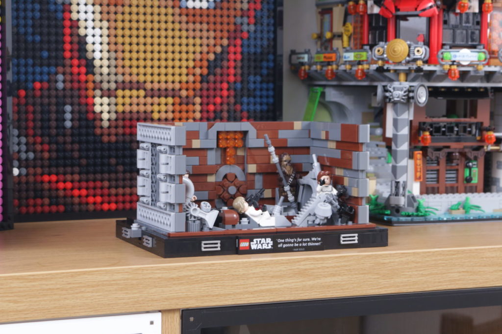 LEGO Star Wars 75339 Death Star Trash Compactor review 34