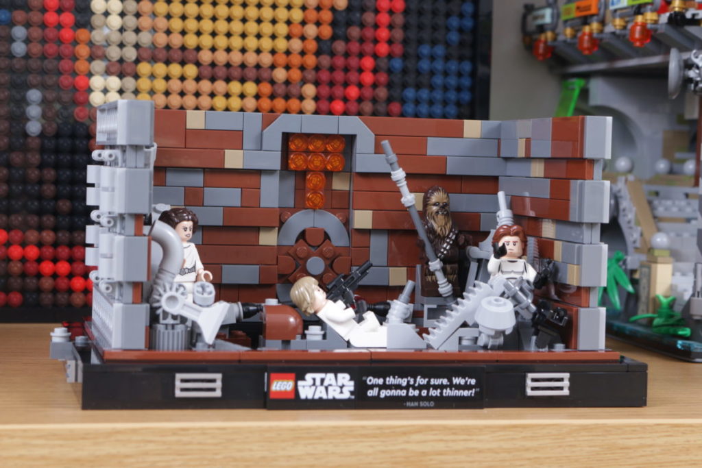 LEGO Star Wars 75339 Death Star Trash Compactor review 37