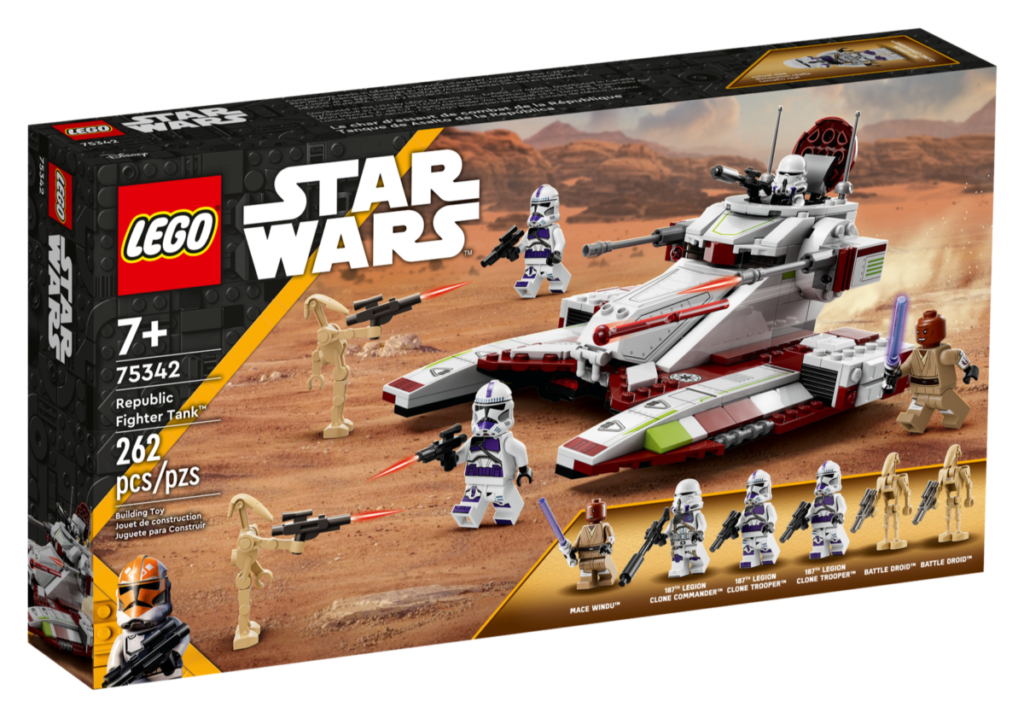 LEGO Star Wars 75342 Republic Fighter Tank box