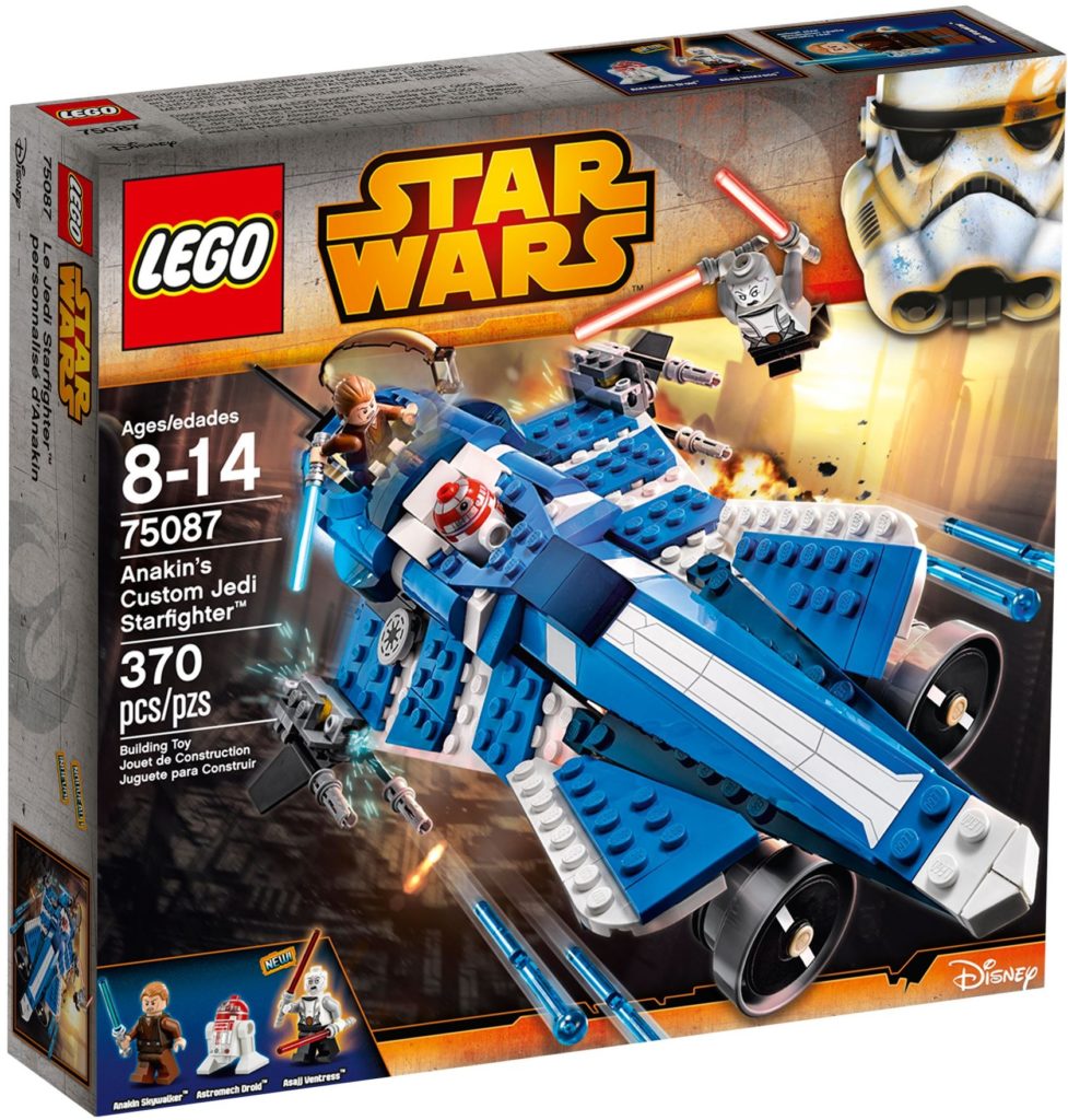 LEGO Star Wars 76087 Anakins Custom Jedi Starfighter