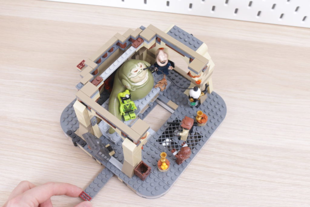 LEGO Star Wars 9516 Jabbas Palace review 16