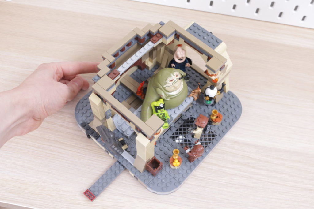 LEGO Star Wars 9516 Jabbas Palace review 18