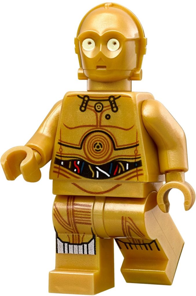 LEGO Star Wars C 3PO minifigure