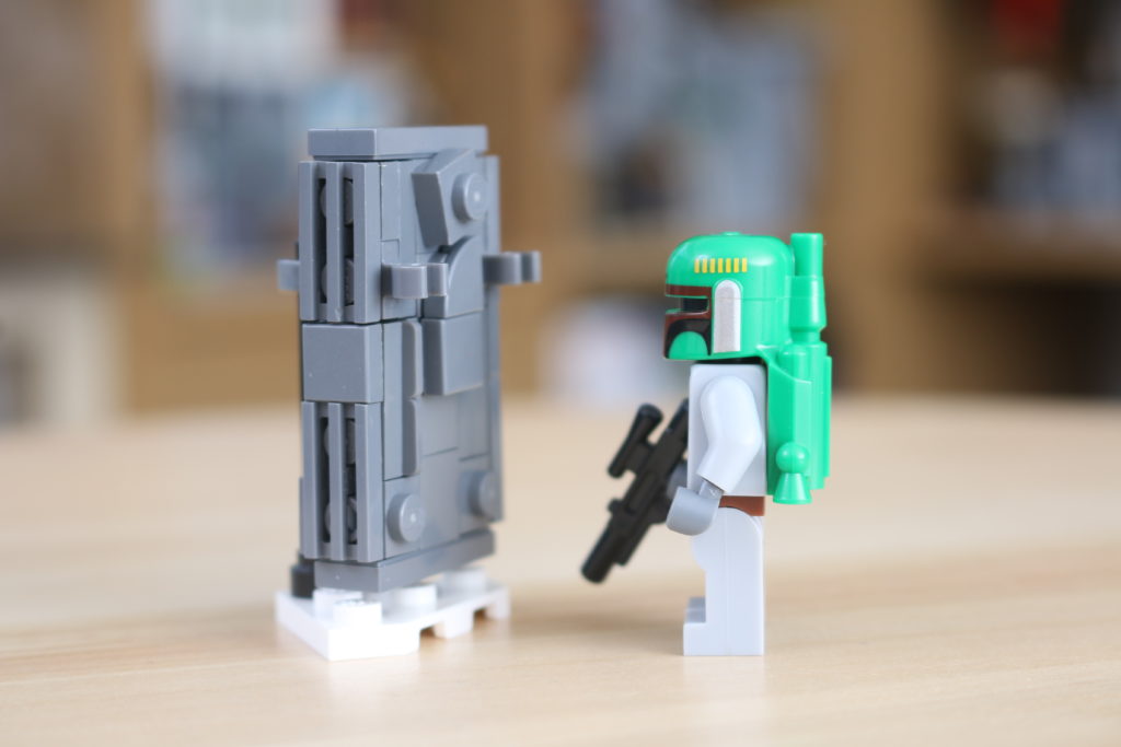 LEGO Star Wars Han Solo in Carbonite build 1