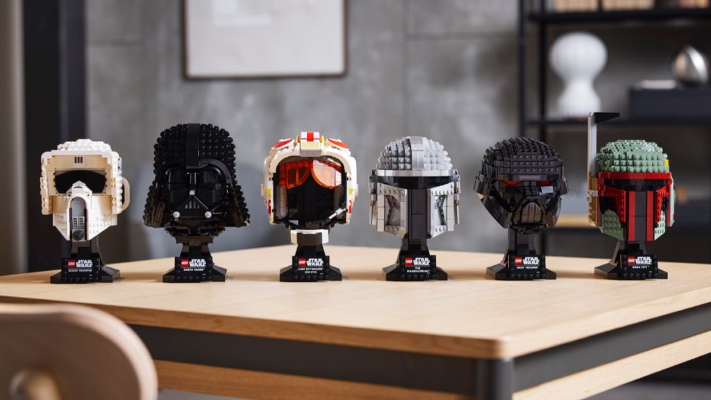 LEGO Star Wars Colección de cascos 2022 destacados