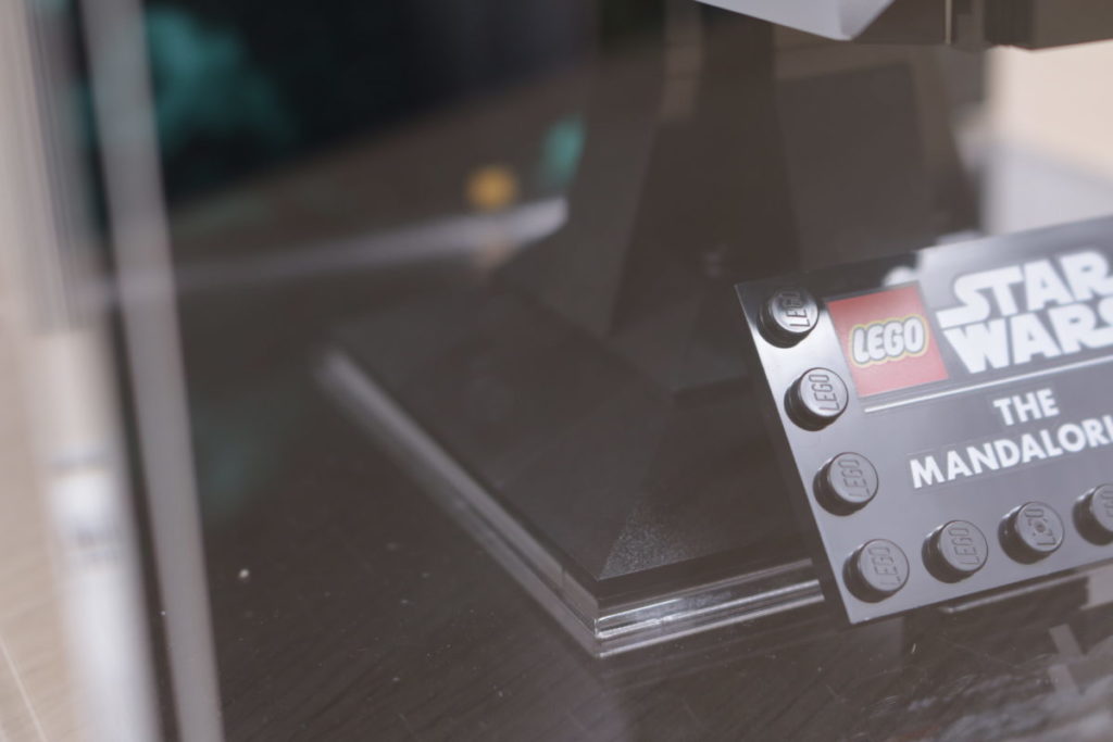 LEGO Star Wars Mandalorian Stormtrooper Scout Trooper Luke Skywalker Red Five Darth Vader Boba Fett Helmet Wicked Brick Display Case review 30 1024x683