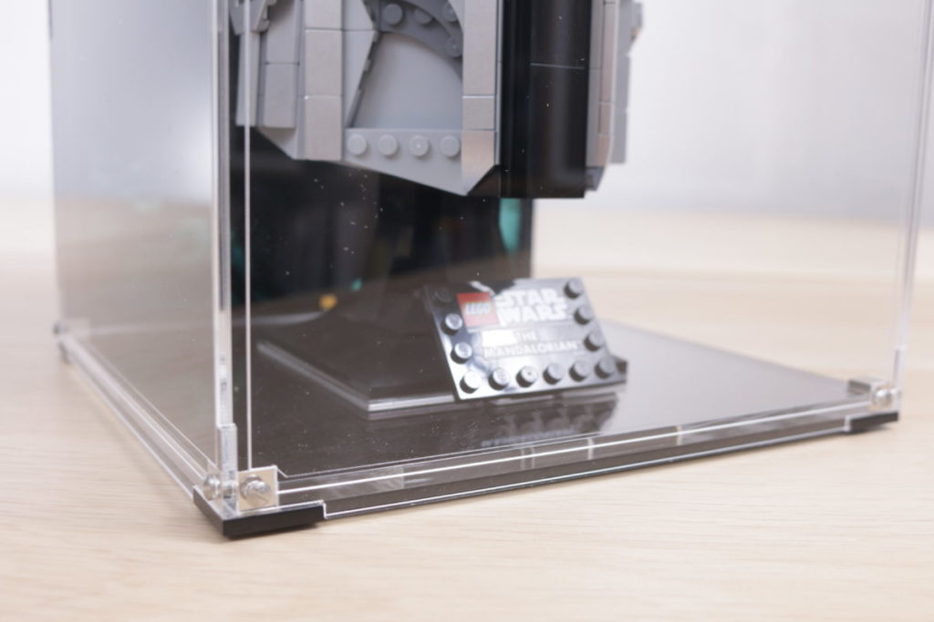 LEGO Star Wars Mandalorian Stormtrooper Scout Trooper Luke Skywalker Red Five Darth Vader Boba Fett Helmet Wicked Brick Display Case review 31 1024x683