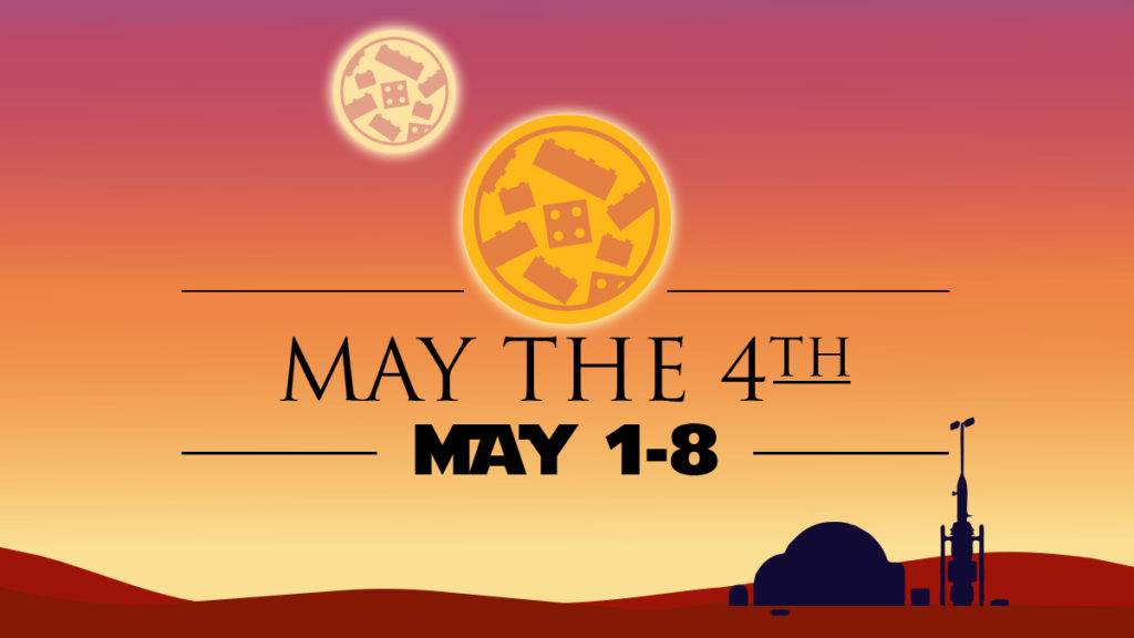 LEGO Star Wars May the 4th 2022 twin suns art featured