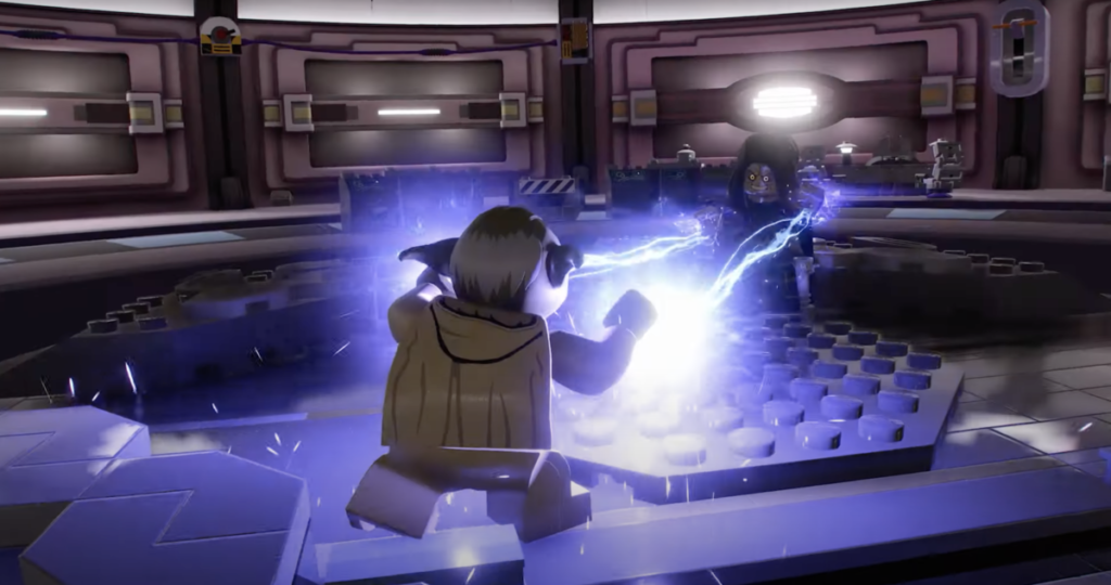 LEGO Star Wars Skywalker Saga Yoda vs Palpatine