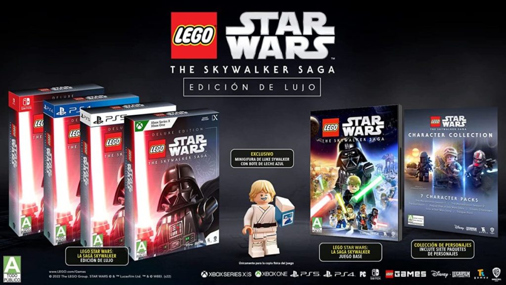 LEGO Star Wars Skywalker Saga character collection