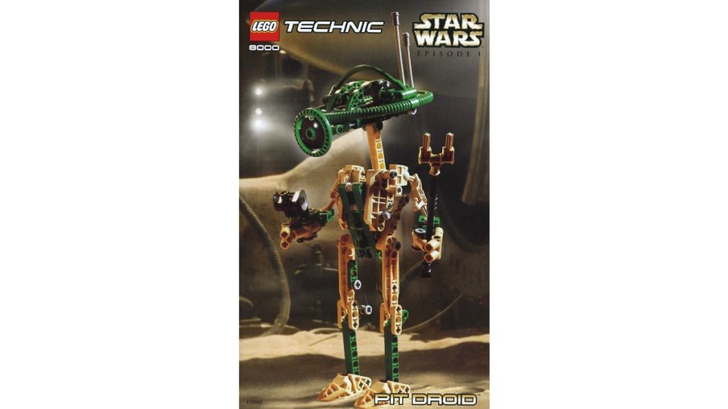 LEGO Star Wars Technic 8000 Pit Droid 2