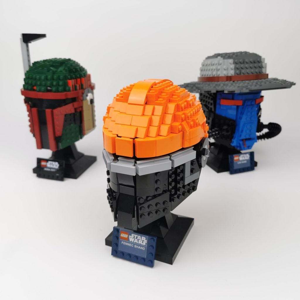 LEGO Star Wars The Book of Boba Fett Helmet reddit Fennec Shand