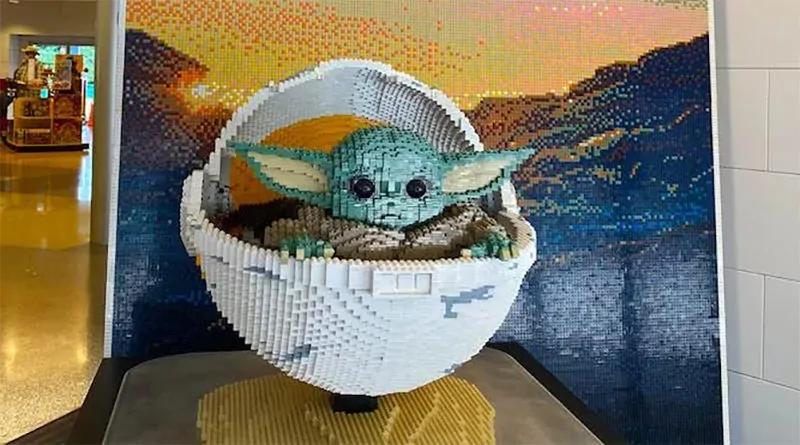 Lego Star Wars Baby Yoda Arrive A Disney Ressorts