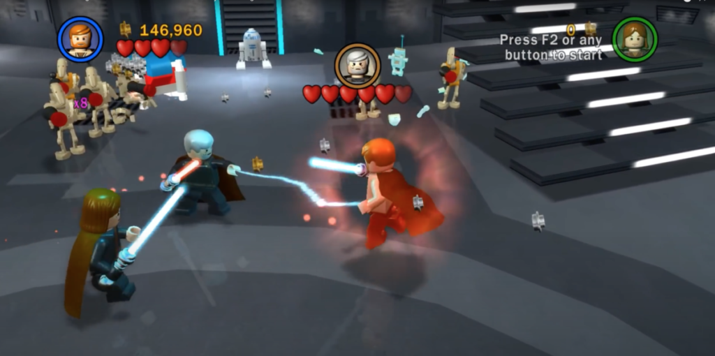 LEGO Star Wars The Complete Saga boss battle