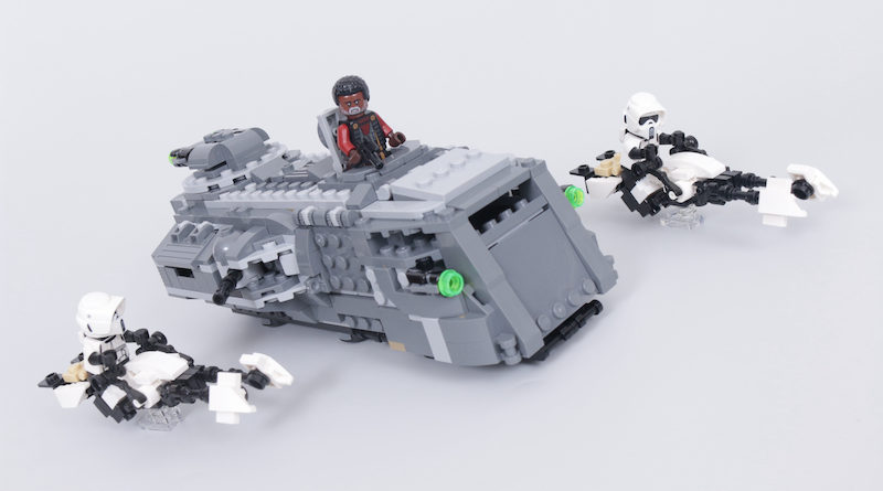 LEGO Star Wars The Mandalorian Speeder Bike Z 74 custom build competition title 2