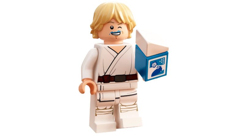 LEGO Star Wars The Skywalker Saga Blue Milk Luke Skywalker featured
