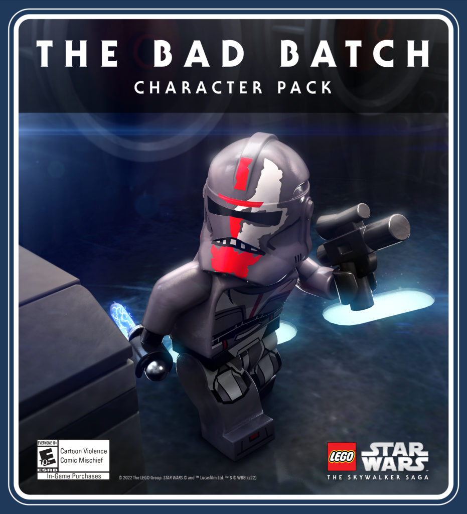 LEGO Star Wars The Skywalker Saga The Bad Batch Character Pack