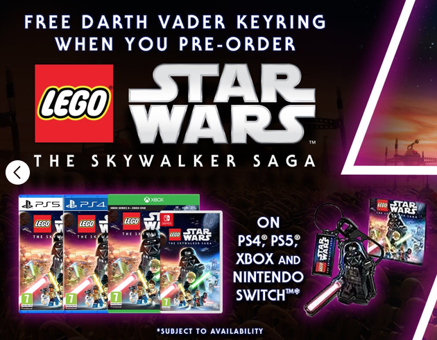 LEGO Star Wars The Skywalker Saga Warner Bros Exclusive 1