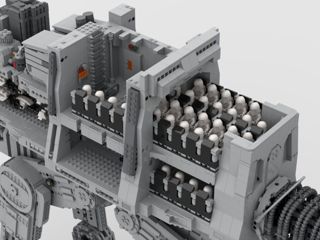LEGO Star Wars UCS AT AT MOC 14