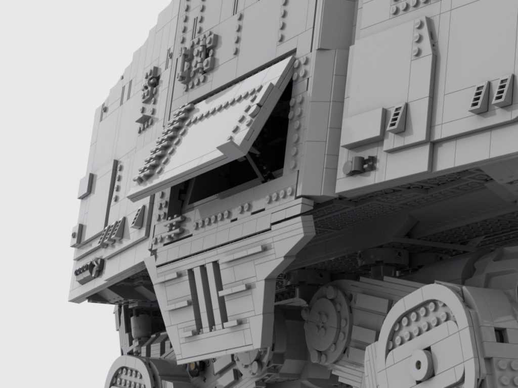 LEGO Star Wars UCS AT AT MOC 8