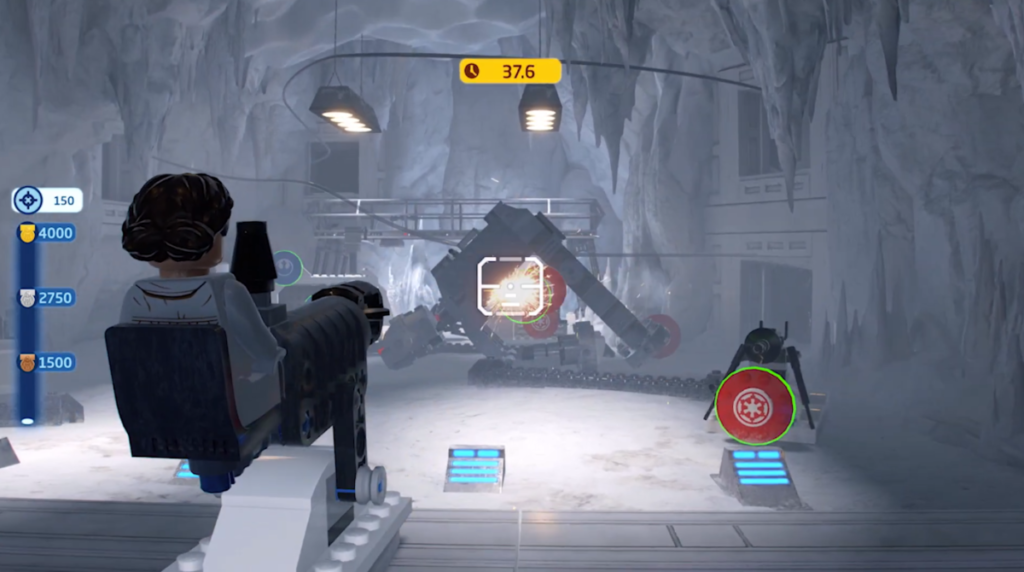 LEGO Star Wars action battle hoth echo base defense skywalker saga