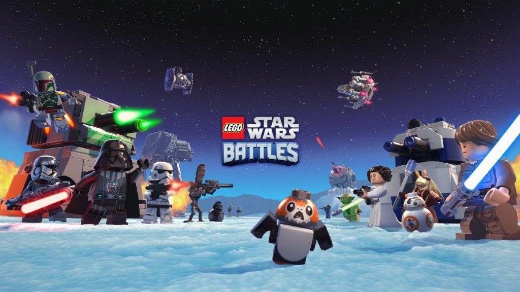 LEGO Star Wars battles key art featured