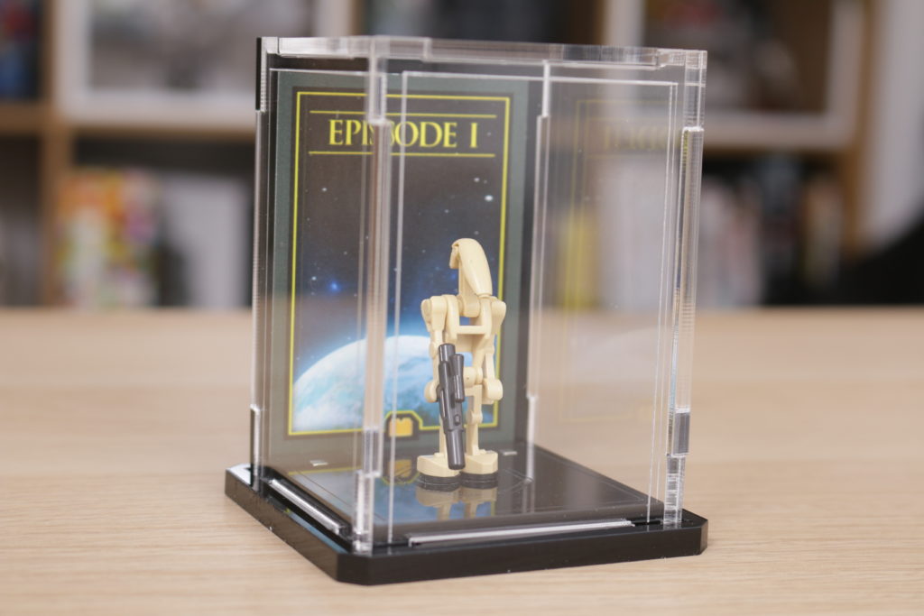 LEGO Star Wars individual minifigure display case Wicked Brick review 27