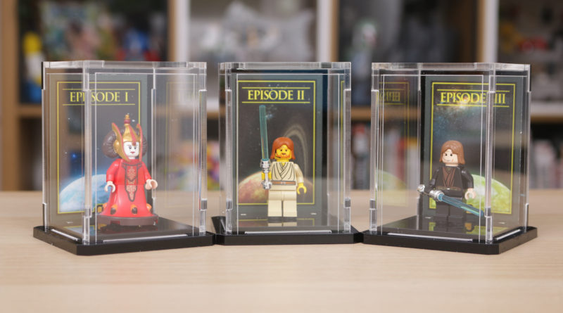 LEGO Star Wars individual minifigure display case Wicked Brick review title