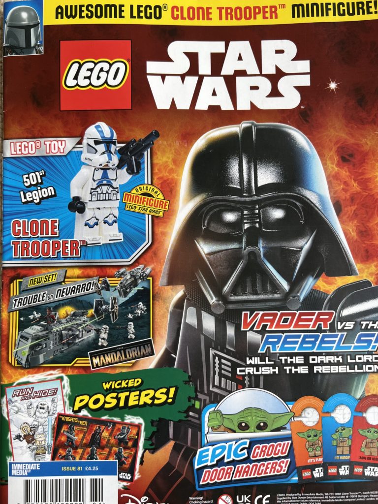 LEGO Star Wars magazine issue 81 cover
