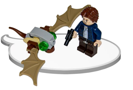 LEGO Star Wars კონტრაბანდისტი მეამბოხე გმირი მოდელი