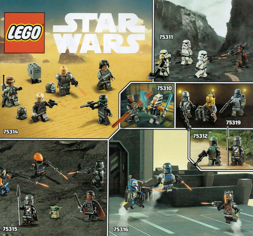 LEGO Star Wars summer 2021 minifigures