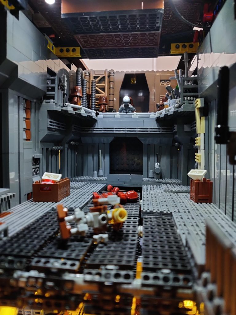 LEGO Star wars sandcrawler moc 7
