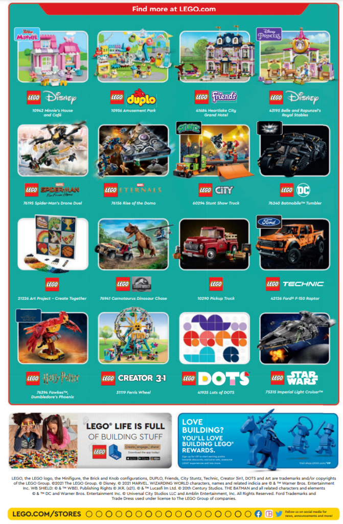 billede byld Forespørgsel LEGO store calendar for December reveals upcoming deals