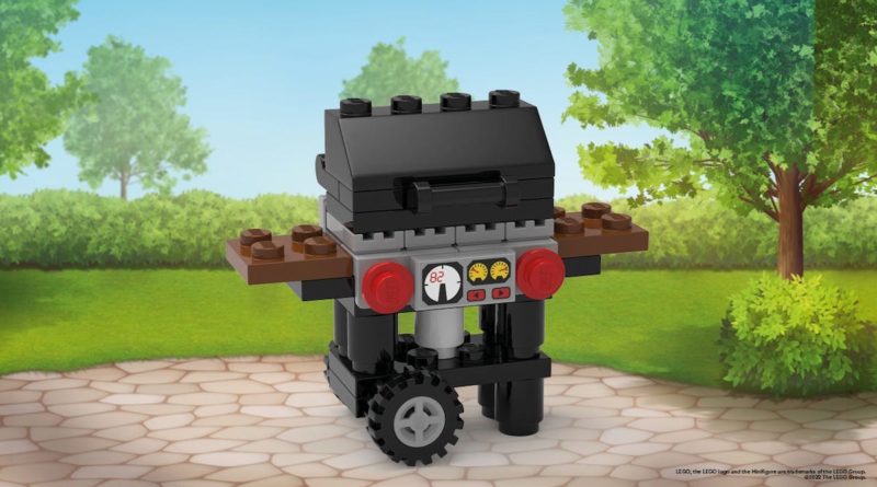 LEGO Store Fathers Day BBQ model