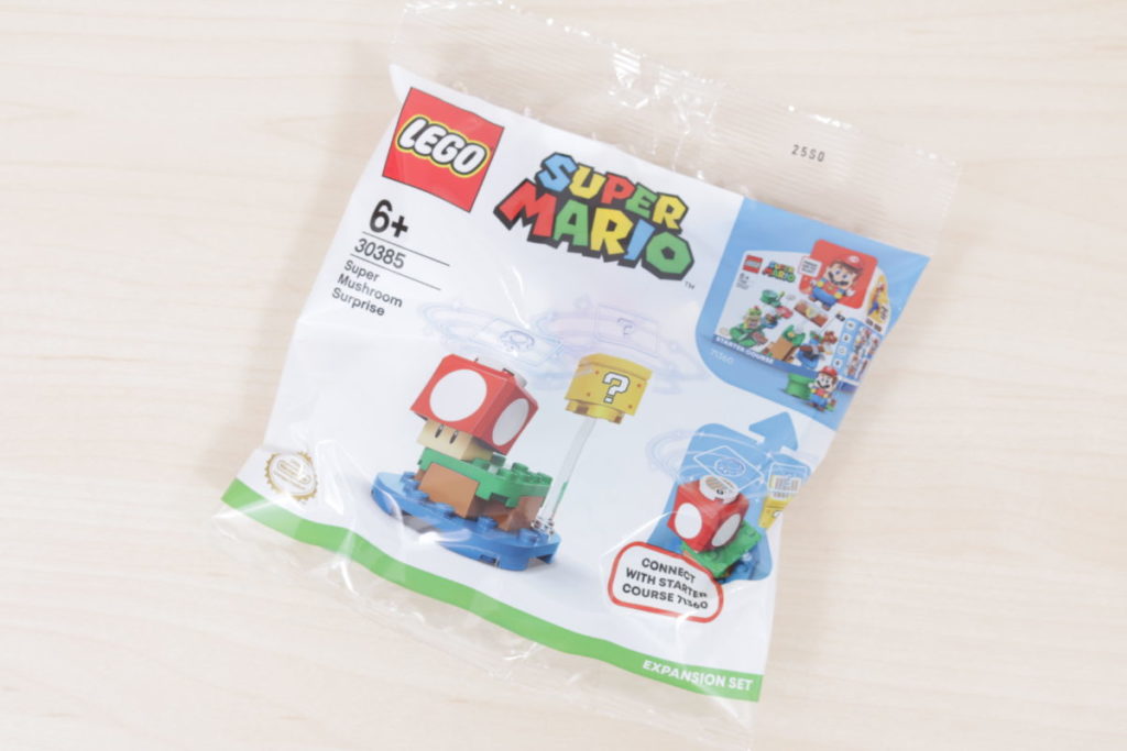 LEGO Super Mario 30385 Super Mushroom Surprise Expansion Set gift with purchase review 1