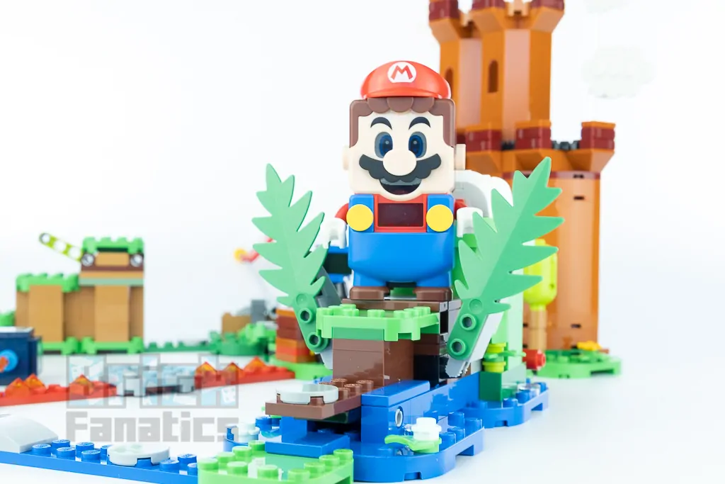 super mario lego guarded fortress