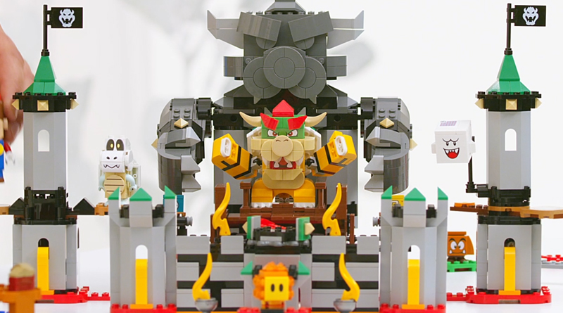 LEGO Super Mario 71369 Bowsers Castle Boss Battle Expansion Set featured 2