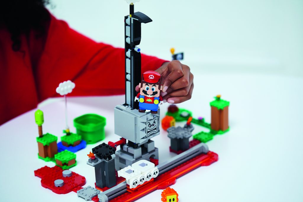 LEGO Super Mario 71376 Thwomp Drop Expansion Set 3