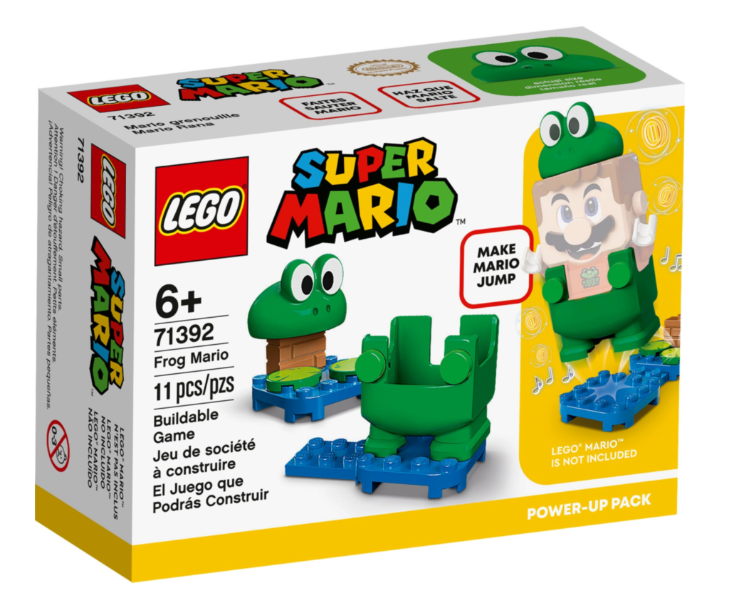 LEGO Super Mario 71392 Pacchetto potenziamento Mario ranocchio