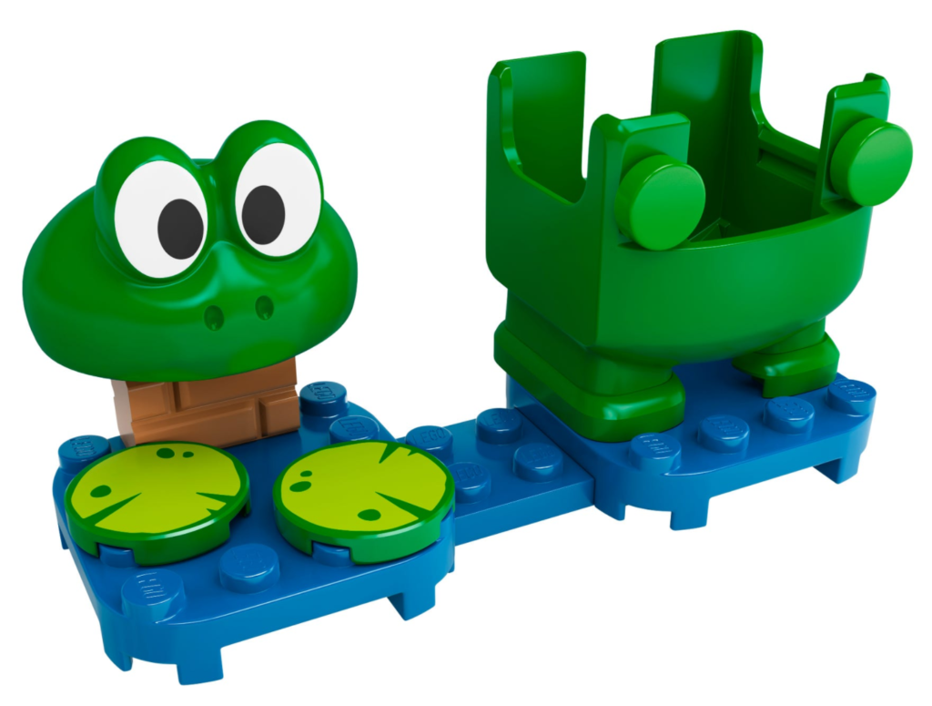 LEGO Super Mario 71392 Frog Mario Power Up Pack შინაარსი