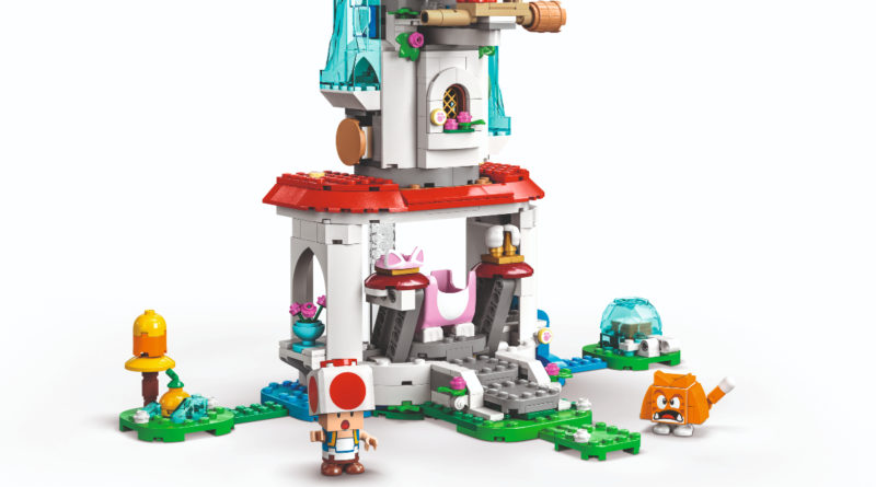 LEGO Super Mario 71407 Cat Peach Frozen Tower featured