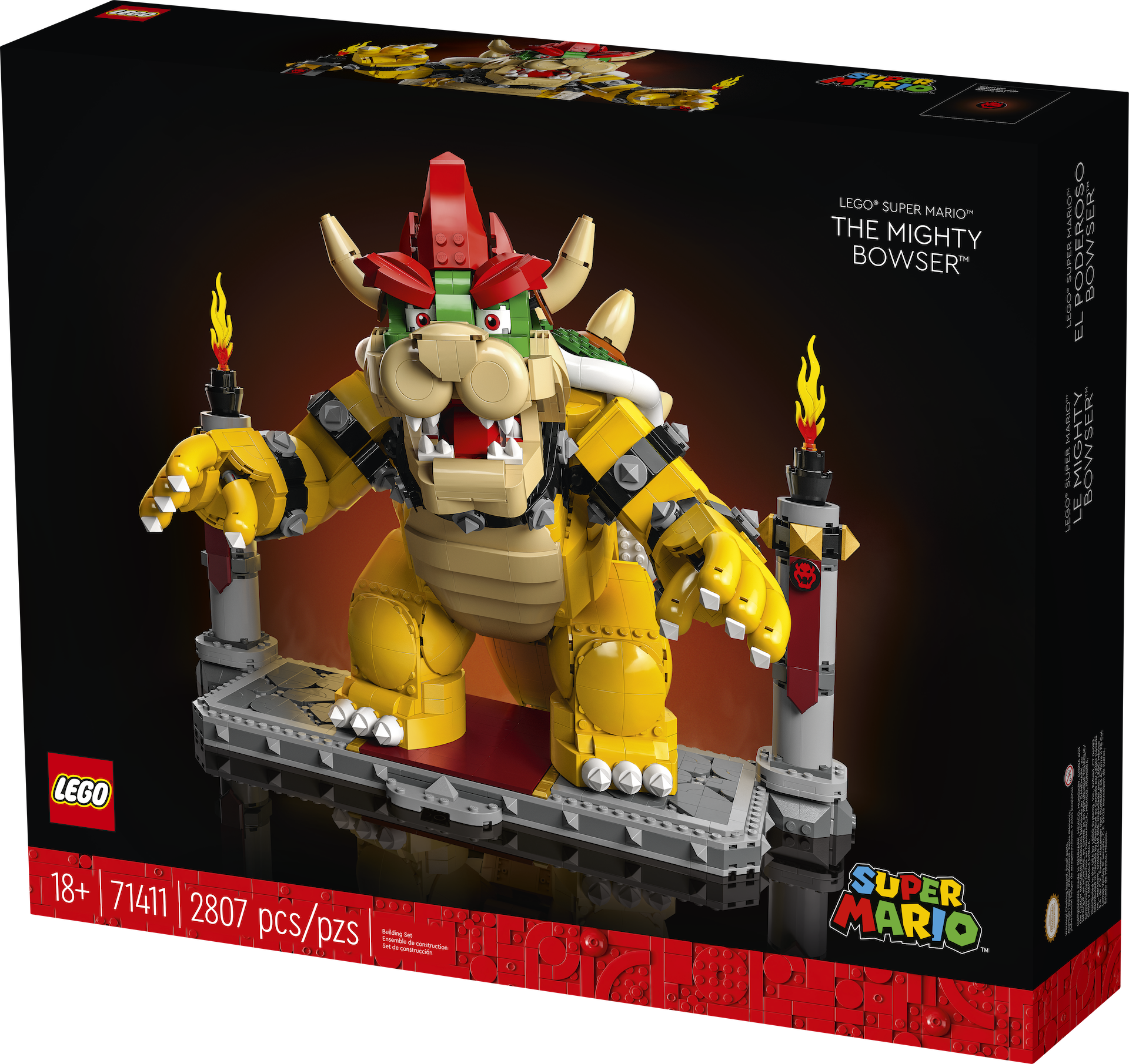 The Mighty Bowser Super Mario Game 71411 Ideas Creator Series