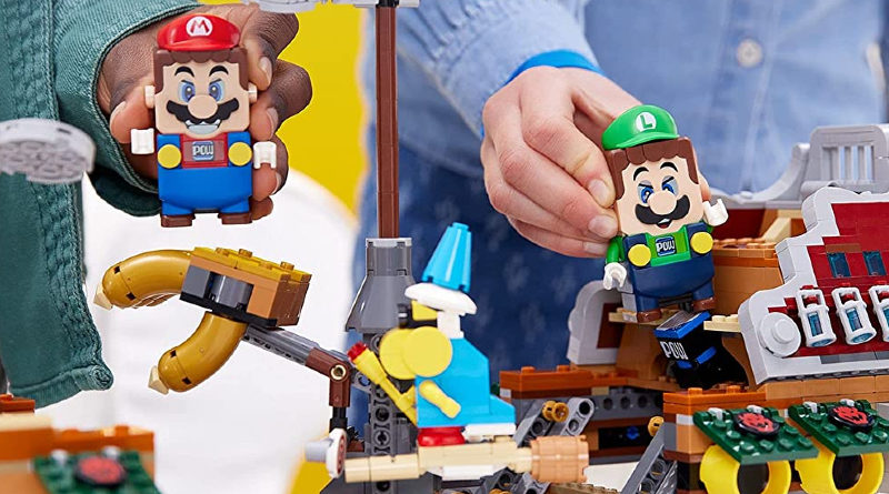 LEGO Super Mario Multiplayer in primo piano