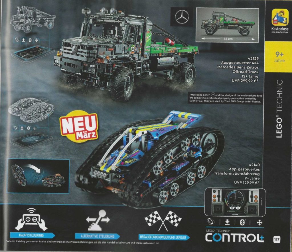 LEGO Technic 2022 sets revealed with a remotecontrol model