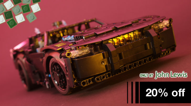 LEGO Technic 42127 The Batman Batmobile John Lewis