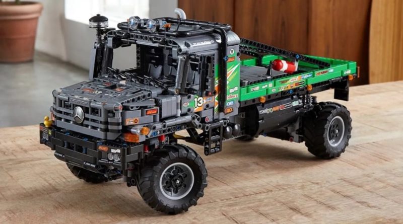 LEGO Technic 42129 Camion di prova Mercedes Benz Zetros 4x4 11