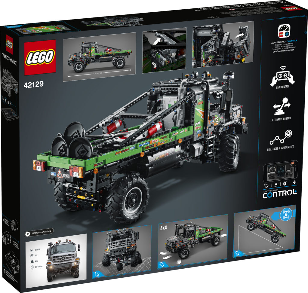 LEGO Technic 42129 4x4 Mercedes Benz Zetros Trial Truck 2